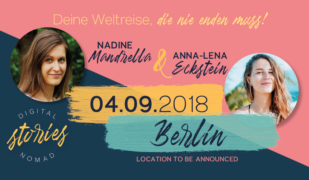 Digital Nomad Stories: Mein erstes Mal als Speaker auf einem Event!